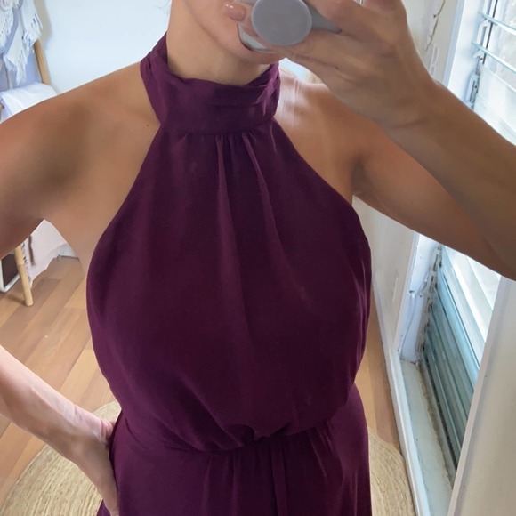 Show Me Your Mumu Collette Collar Maxi Merlot XS - Picture 12 of 15